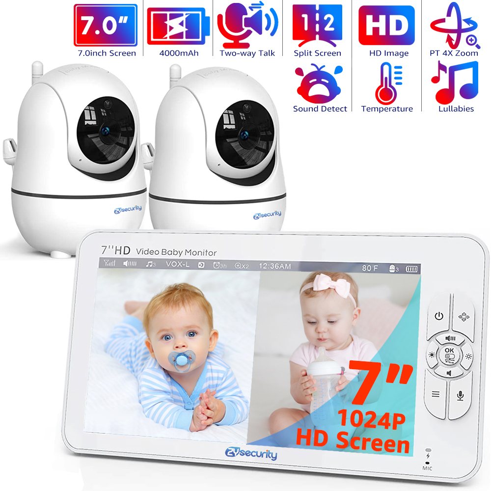 Audio Music For Video - 7.0 นิ้ว Video Baby Monitor HD