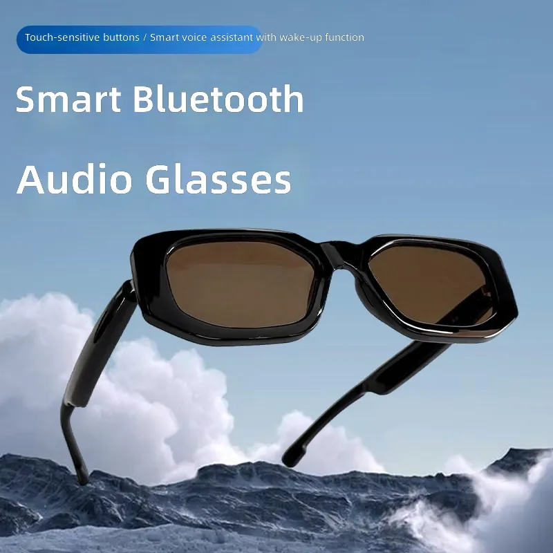 Audio With Music Ai - แว่นตาแปลภาษาอัจฉริยะ AI พร้อมบลูทูธ รองรับการแปลเสียงแบบเรียลไทม์ สำหรับการเดินทาง ธุรกิจ