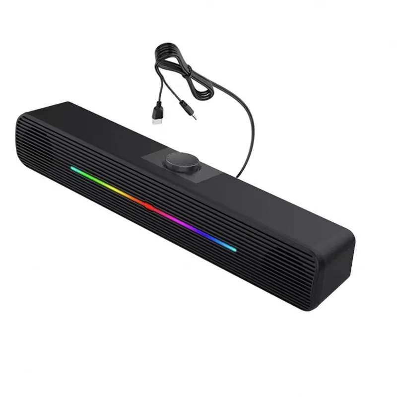 Audio Music Enhancer Free - ซับวูฟเฟอร์บลูทูธแบบตั้งโต๊ะระดับพรีเมียม พร้อมลำโพงคู่ สำหรับคอมพิวเตอร์ เกม ดนตรี ระบบเสียงเสริมประสิทธิภาพ