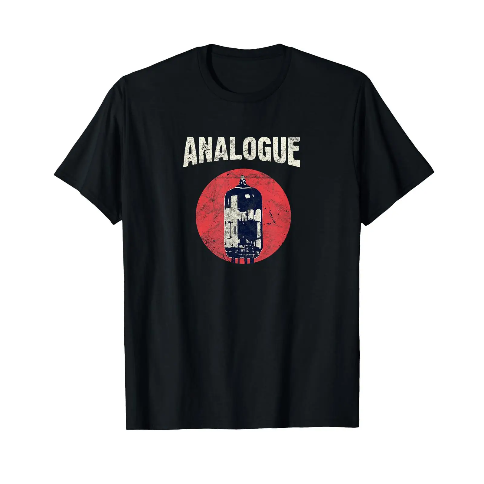Audio Music Youtube - เสื้อยืดลายกราฟิกวินเทจ แอมป์หลอดสุญญากาศแบบอนาล็อก สำหรับผู้รักเสียงเพลง โปรดิวเซอร์ดนตรี ผู้รักอุปกรณ์อิเล็กทรอนิกส์ ซินธ์
