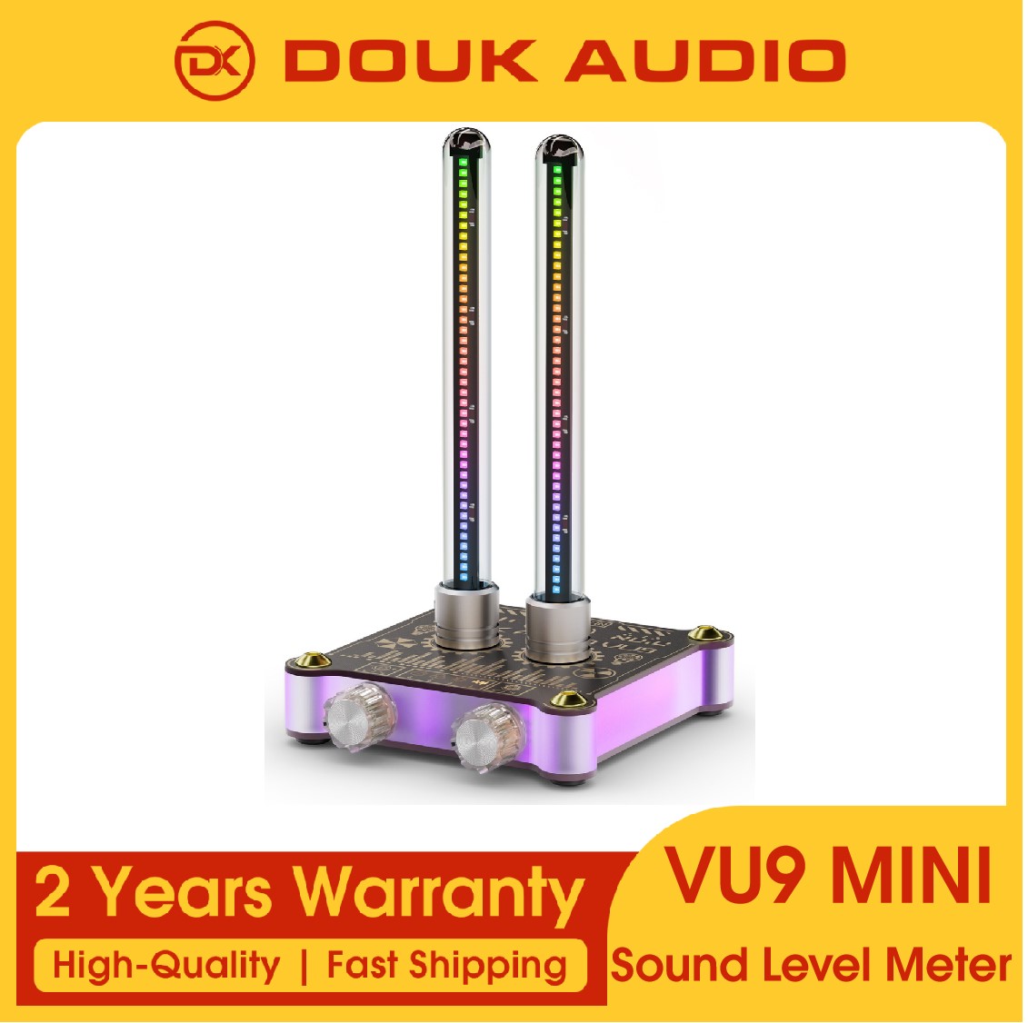 Audio Music Youtube - เครื่องวัดระดับเสียง Douk Audio Dual Pixie Tube