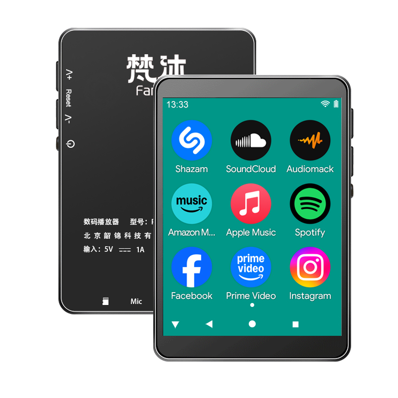 Mp3 Audio Music Download - เครื่องเล่น MP3 ระบบแอนดรอยด์ รองรับ WiFi ฟังเพลงออนไลน์