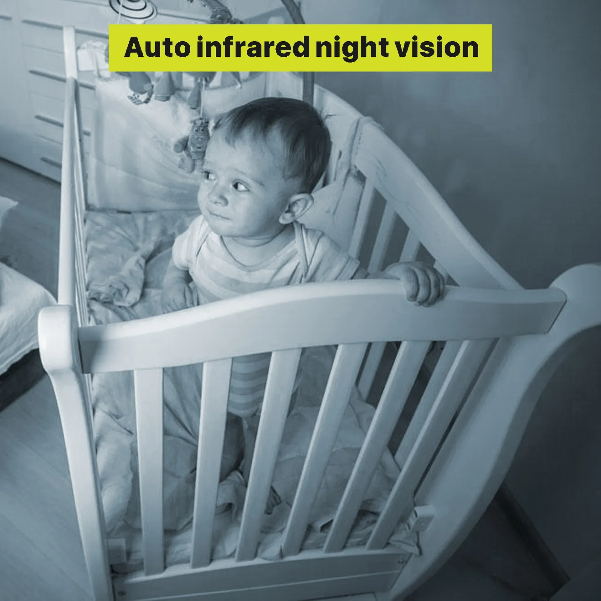 5.0 นิ้ว Video Baby Monitor พร - Audio Music For Video บทวิจารณ์และราคา