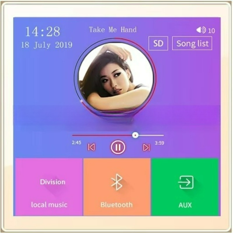 ตัวควบคุมเพลงพื้นหลังแบบติดตั้ - Audio House Music บทวิจารณ์และราคา