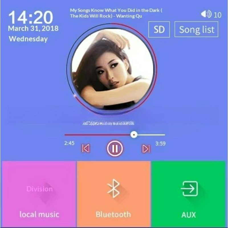 ตัวควบคุมเพลงพื้นหลังแบบติดตั้ - Audio House Music บทวิจารณ์และราคา