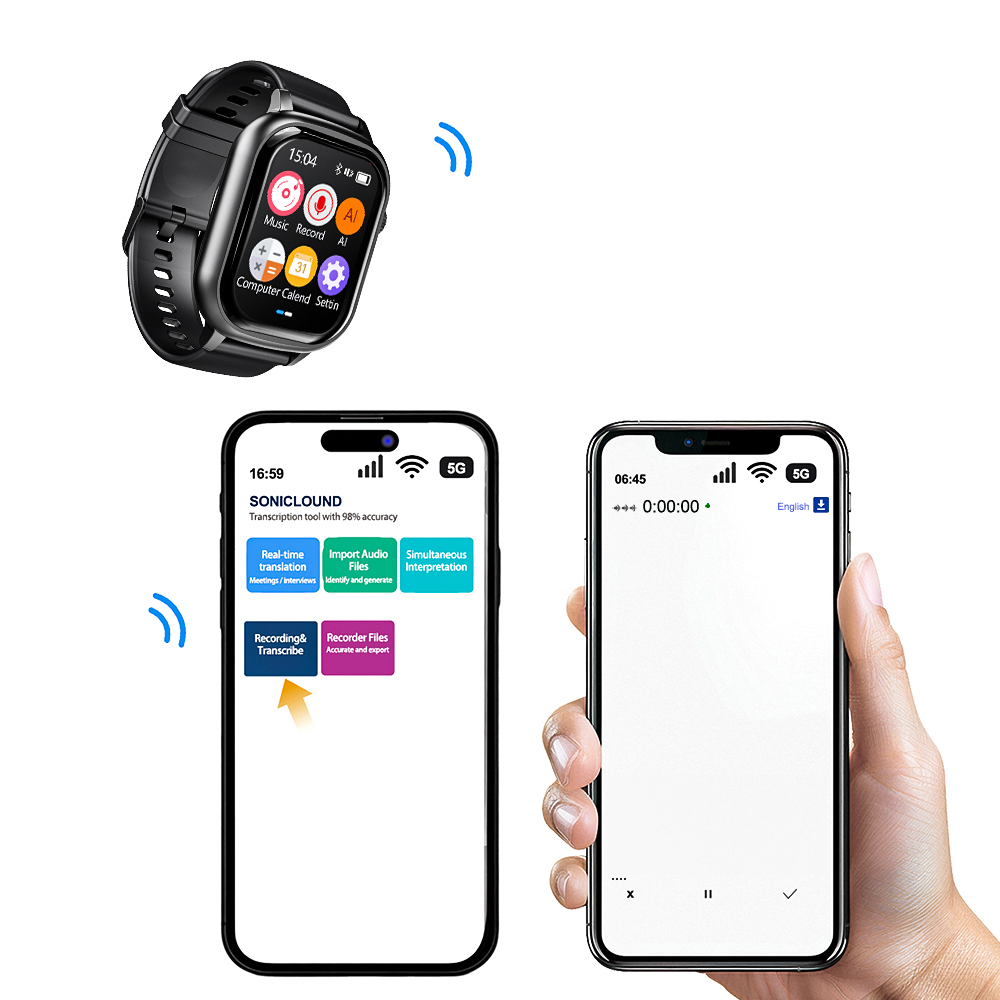 นาฬิกาบันทึกเสียงอัจฉริยะ Vand - Audio With Music Ai บทวิจารณ์และราคา