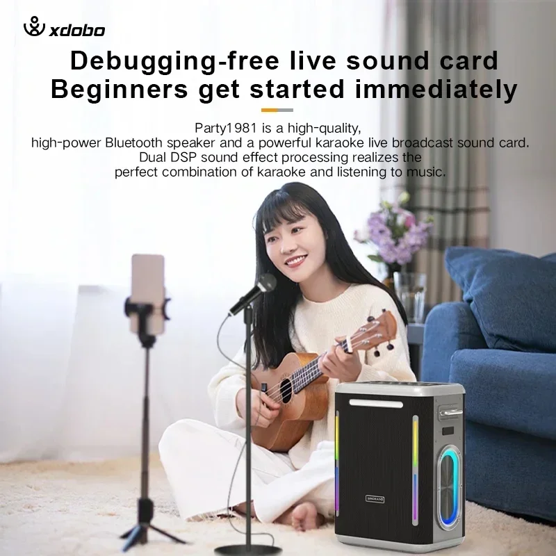 Xdobo ลำโพงบลูทูธ1981 300W สำห - Audio Music Volume บทวิจารณ์และราคา