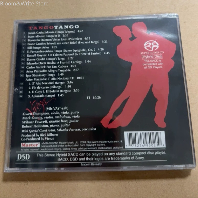 ซีดีเพลงแทงโก้แดนซ์ HIFI สำหรั - Audio Music Test บทวิจารณ์และราคา