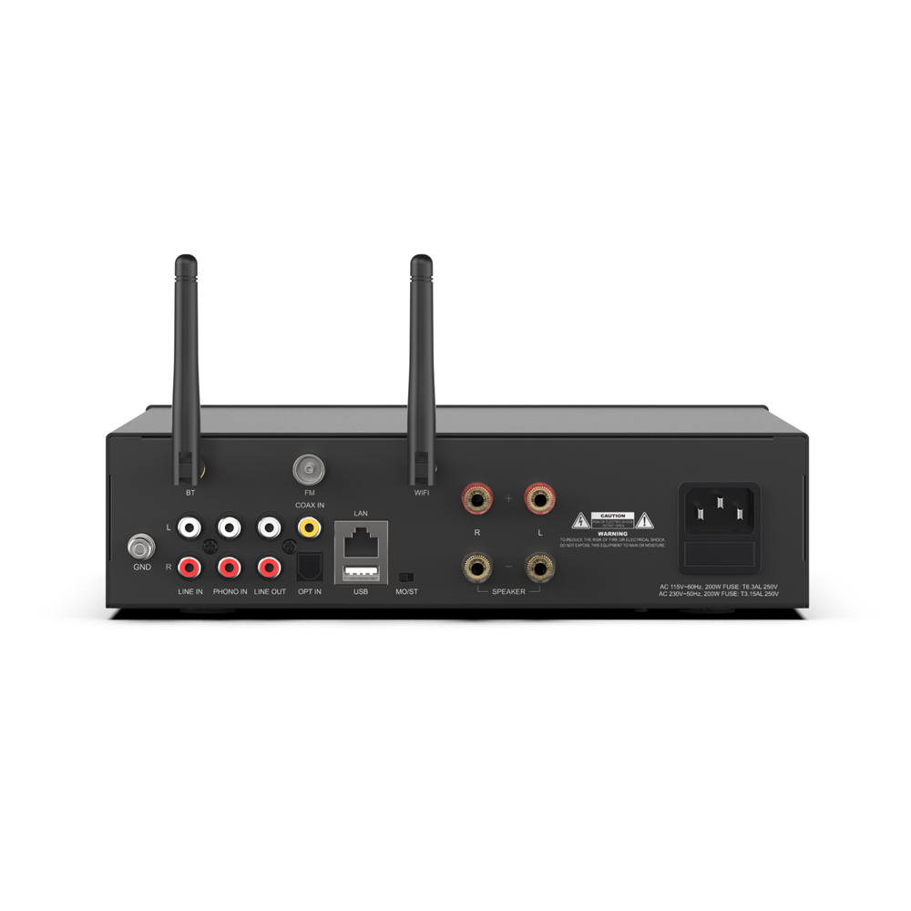 เครื่องขยายเสียงสเตอริโอ A100  - Audio Music Network บทวิจารณ์และราคา