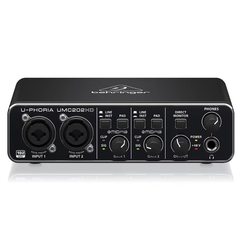 ชุดอุปกรณ์บันทึกเสียง Behringe - Audio Music Recording บทวิจารณ์และราคา
