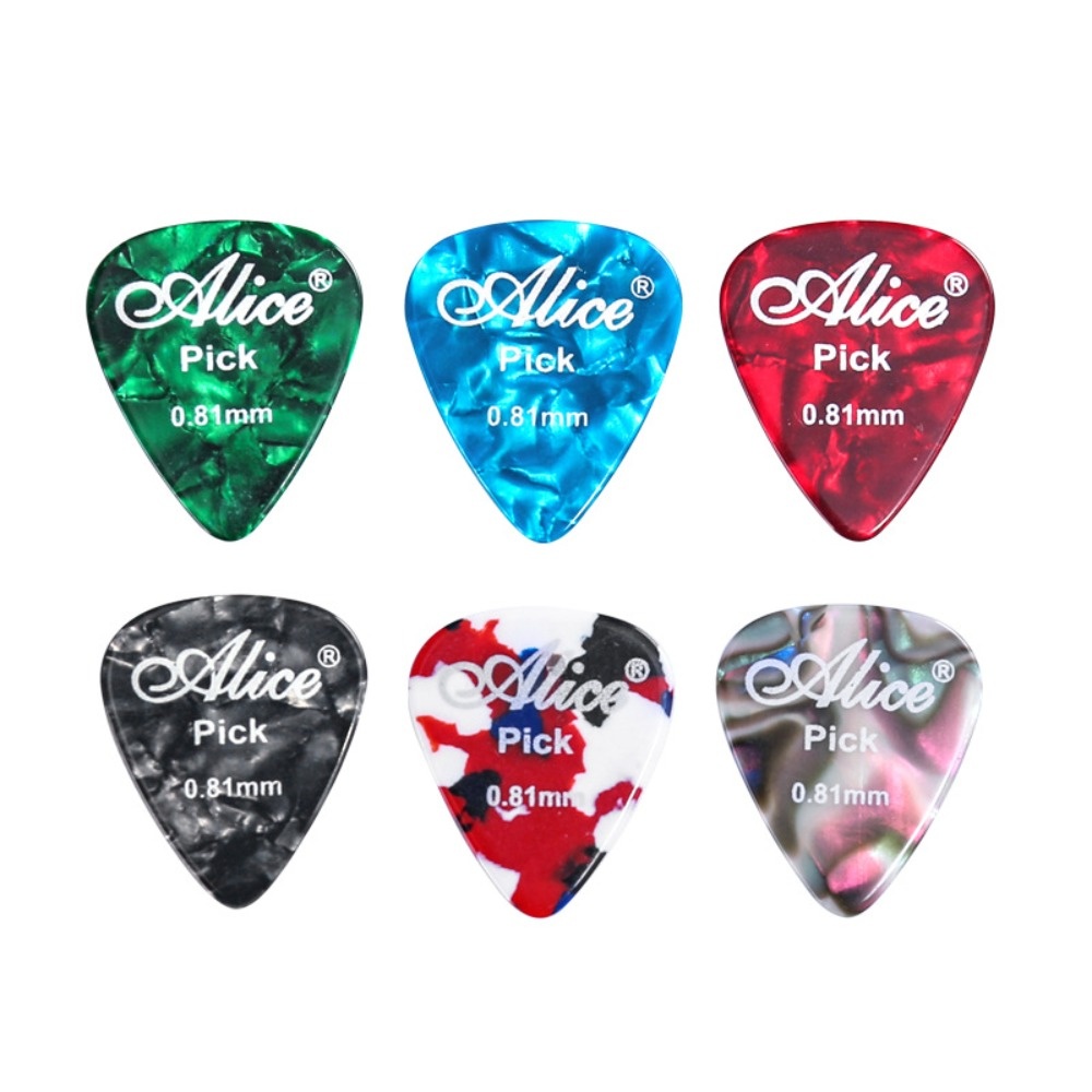 5ชิ้นปิ๊กกีต้าร์เลือกเพลงอะคูส - Electric Guitar Pick Pack บทวิจารณ์และราคา