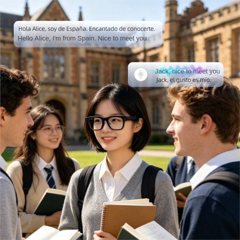 OLOIU Echowear แว่นตาอัจฉริยะ  - Audio With Music Ai บทวิจารณ์และราคา