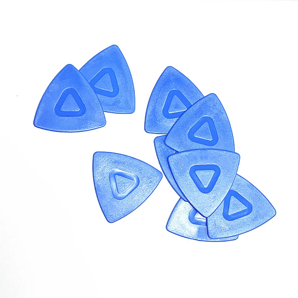 10 ชิ้นสามเหลี่ยมกีตาร์ Picks  - Electric Guitar Pick Pack บทวิจารณ์และราคา