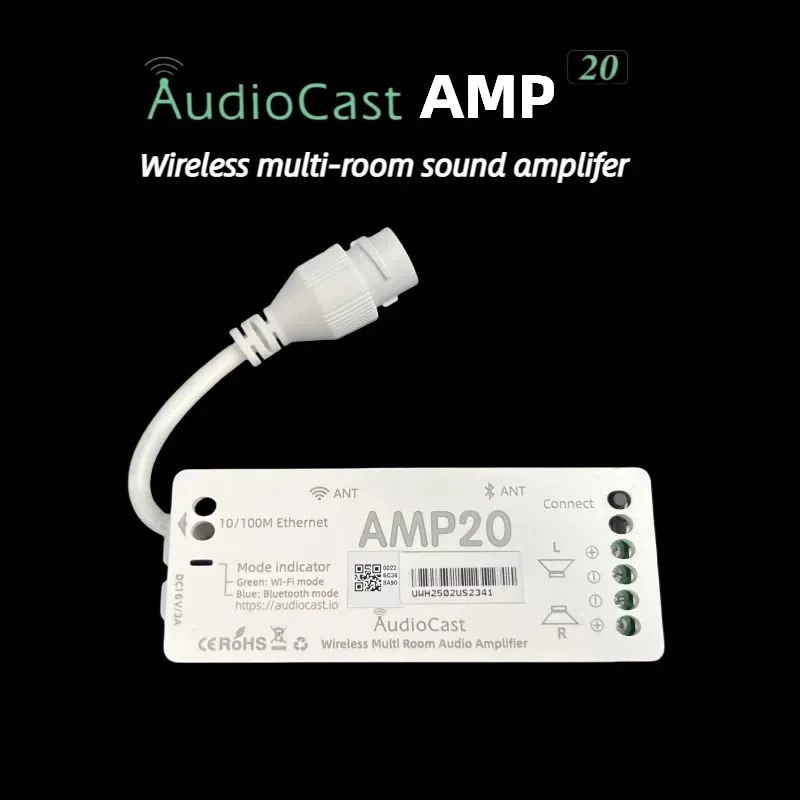 แอมป์สตรีมมิ่งไร้สาย Audiocast - Audio Music Youtube บทวิจารณ์และราคา