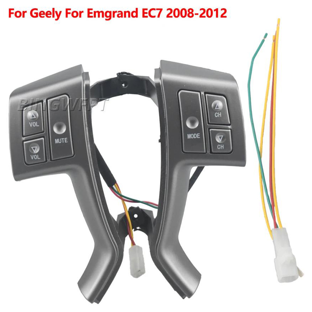 ปุ่มควบคุมพวงมาลัยสำหรับ Geely - Audio Music Volume บทวิจารณ์และราคา