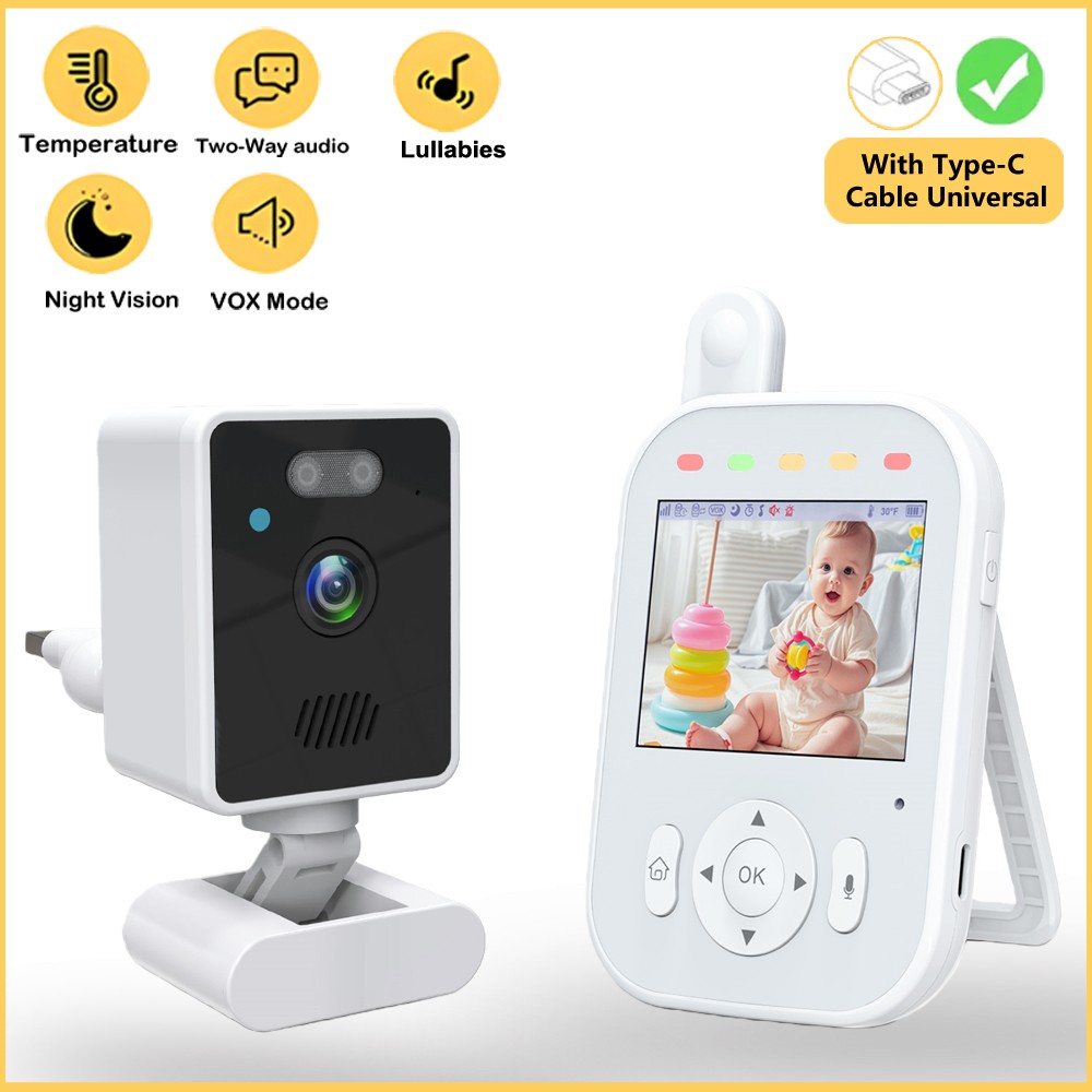 กล้องวงจรปิดไร้สายสำหรับเด็กทา - Audio Detect Music บทวิจารณ์และราคา