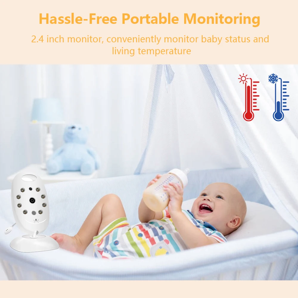 VB601 Baby Monitor อิเล็กทรอนิ - Audio Music For Video บทวิจารณ์และราคา