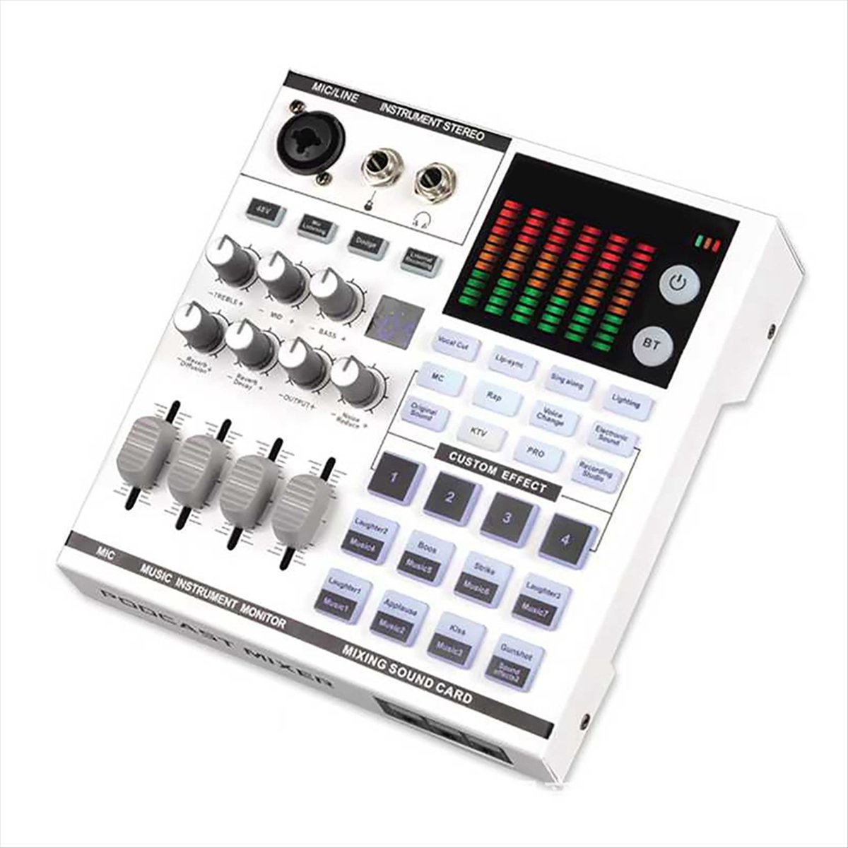การ์ดเสียง DTC5 SN800 สำหรับกา - Audio Music Mixer บทวิจารณ์และราคา