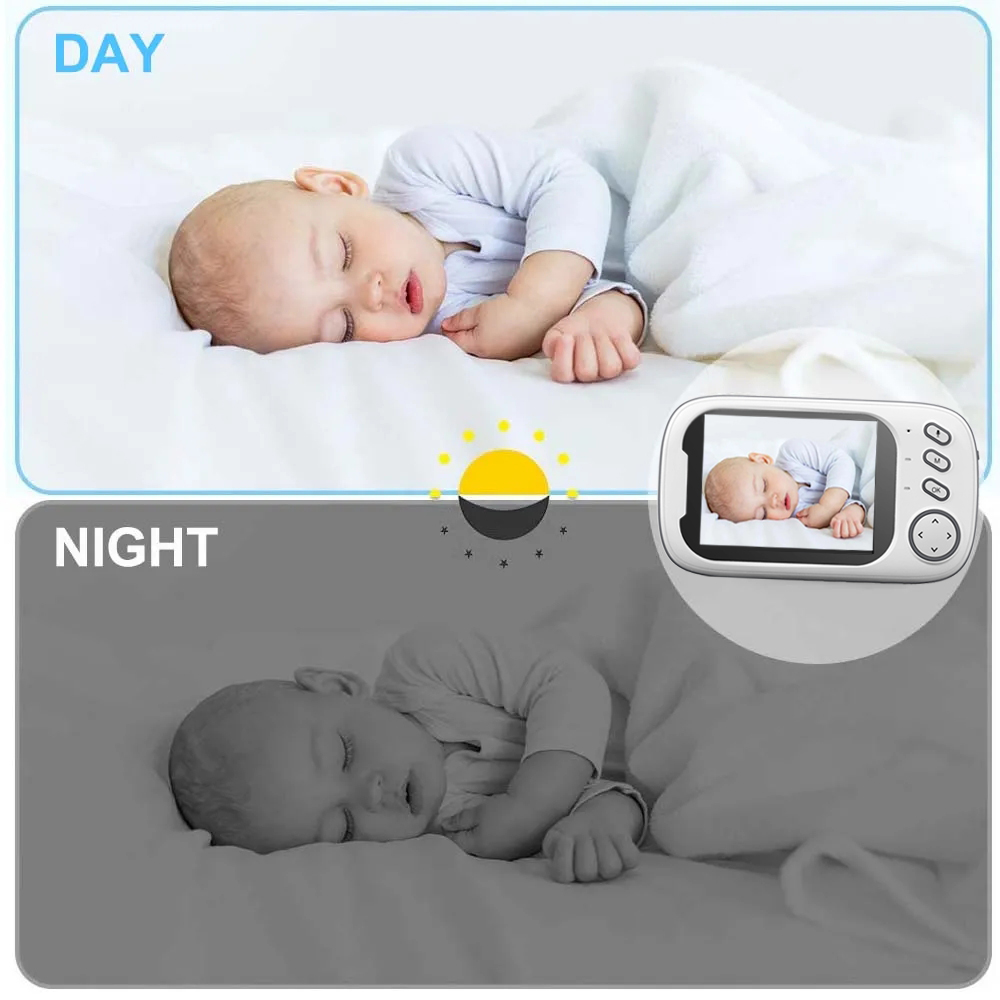 จอภาพเด็ก LCD สี ขนาด 3.5 นิ้ว - Audio Detect Music บทวิจารณ์และราคา
