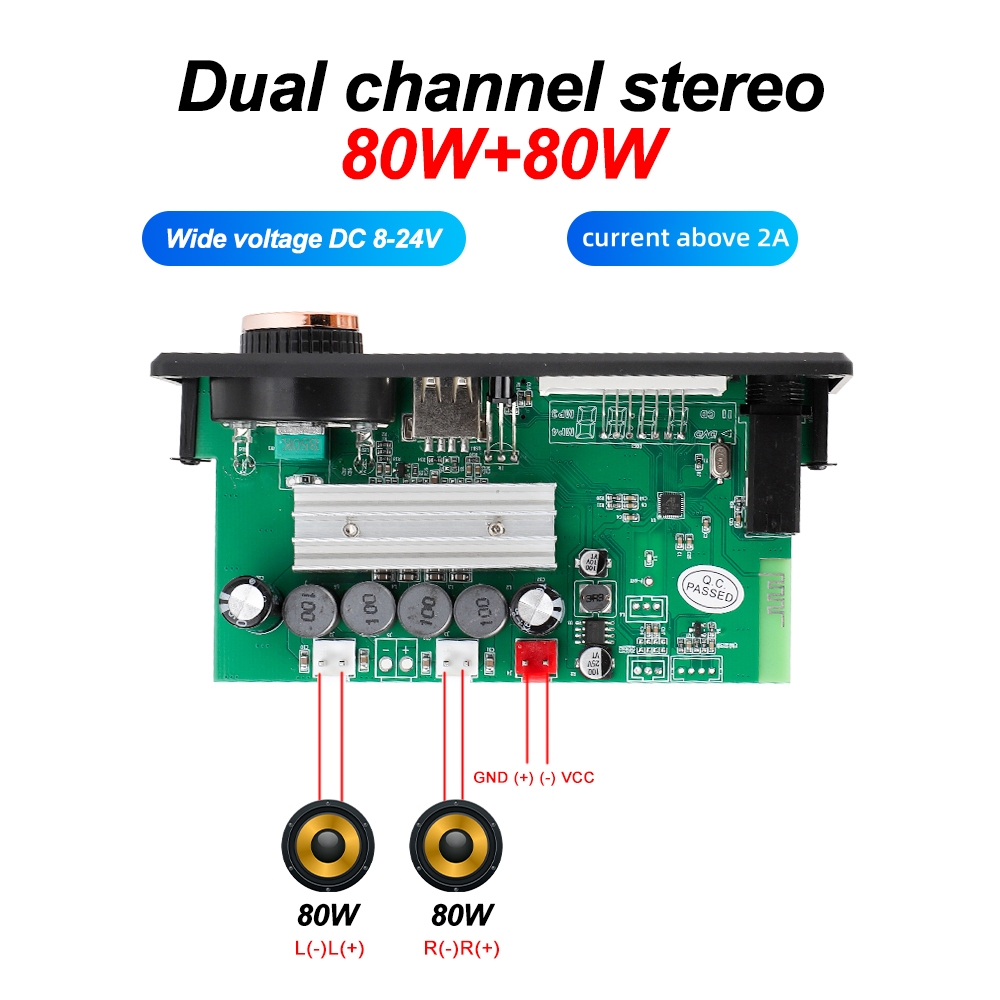 เครื่องขยายสัญญาณ5.1บลูทูธ160W - Audio Music Volume บทวิจารณ์และราคา