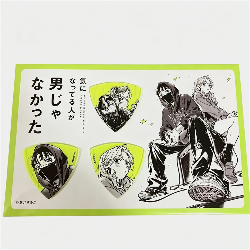 อะนิเมะ ตัวละครที่เขาสนใจเป็นผ - Electric Guitar Pick Pack บทวิจารณ์และราคา
