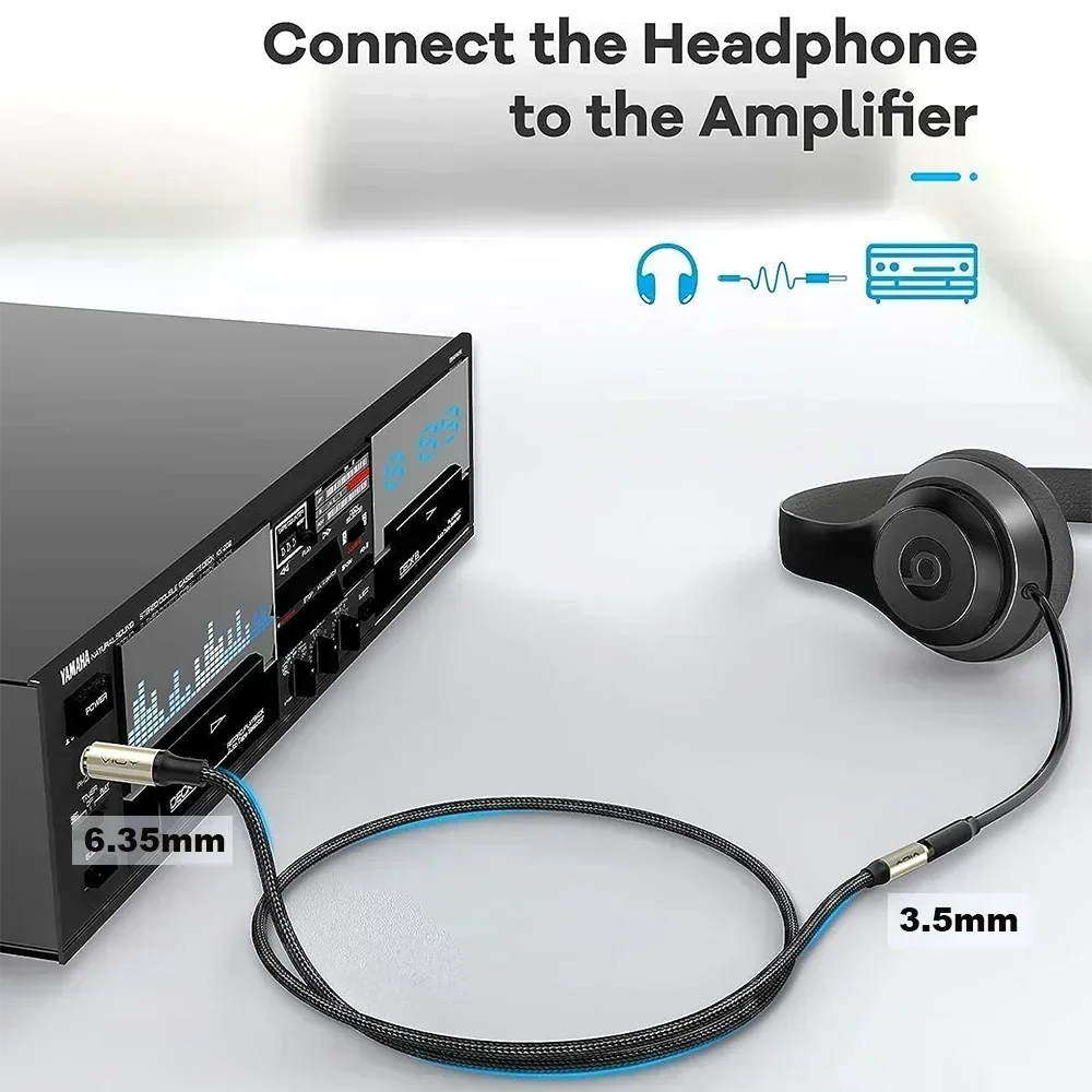 6.35 มม.ถึง 3.5 มม.อะแดปเตอร์ห - Audio Music Mixer บทวิจารณ์และราคา